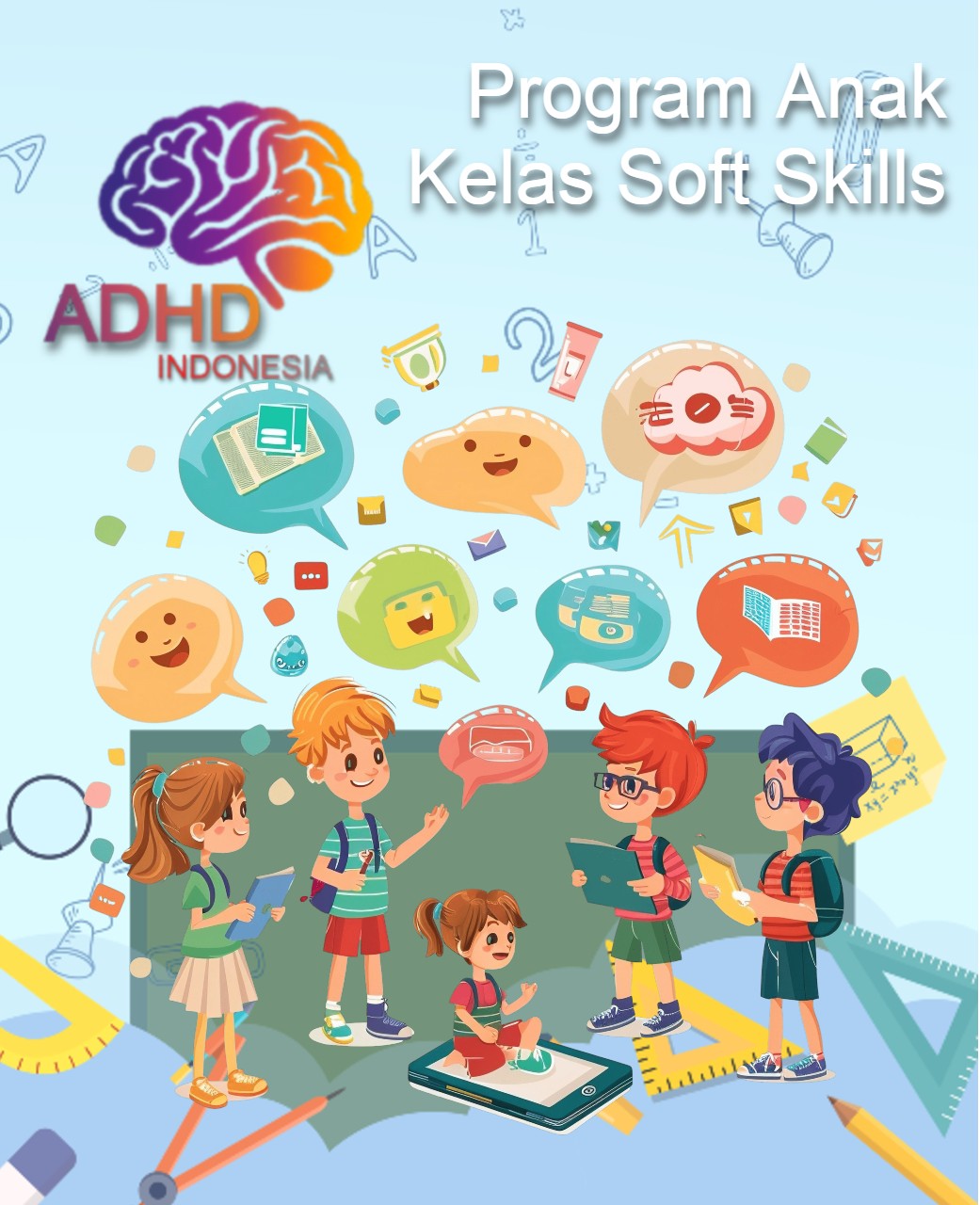 Program ADHD Indonesia Kota Denpasar Kelas Soft Skills Anak ADHD